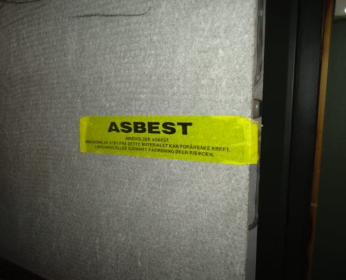 Miljøkartlegging nivå 2, asbest